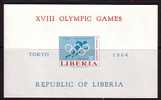 PGL - JEUX OLYMPIQUES 1964 LIBERIA Yv BF 31 ND ** - Summer 1964: Tokyo