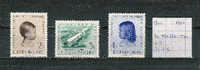 Luxemburg 1957 - Yv. 528/30 Postfris Met Plakker/neuf Avec Charnière/MH - Ongebruikt