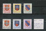 Luxemburg 1958 - Yv. 553/58 Postfris Met Plakker/neuf Avec Charnière/MH - Unused Stamps