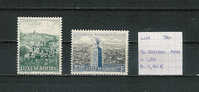 Luxemburg 1961 - Yv. 599/600 Postfris/neuf/MNH - Nuovi