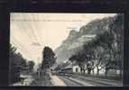 73 MONTMELIAN Gare, Intérieur, Rocher La Savoyarde, Ed Blanc 438, 1917 - Montmelian