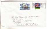 GOOD Postal Cover USA ( Indianapolis ) To ESTONIA 1997 - Good Stamped: Columbus Ship; Flag - Lettres & Documents