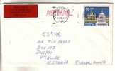 GOOD Postal Cover USA ( Milwaukee ) To ESTONIA 1993 - Good Stamped: Architecture - Brieven En Documenten