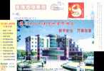 Building Yichuan Hospital  Ad .  Postal Stationery, Pre-stamped Postcard - Otros & Sin Clasificación
