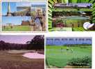 4 Carte De Golf - 4 Golf Postcard - Golf