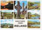 Irlande, Vues Diverses : Croix, Ferme, Roulotte , TB - Altri & Non Classificati