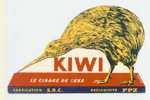 Buvard Kiwi: Cirage De Luxe, Fabrication S.R.C., Exclusivité PPZ (07-3409) - Zapatos