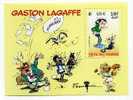 BLOC FEUILLET BANDE DESSINEE GASTON LAGAFFE FRANQUIN CHAT - Bandes Dessinées