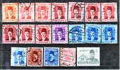 EGYPTE - 19 Timbres - Andere & Zonder Classificatie