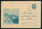 Uba Bulgaria PSE Stationery 1962 Sozopol Black Sea Resort - PORT Fishing BOAT  / KL7 Coat Of Arms / 5351 - Andere(Zee)