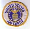 UNITED STATES - AIR FORCE Patch * Aviation Luftwaffe Aeronautica Militare Aviacion Ecusson - Scudetti In Tela
