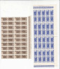 ITALIA 1955 - Pacchi Postali 25 E 50 C. - Blocco 20  Esemplari  MNH - Blocks & Sheetlets