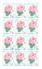 Kleinbogen Gestempelt / Miniature Sheet Used (V179) ## - Rose
