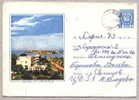 Uba Bulgaria PSE Stationery 1962 Panorama Nesebar Black Sea Resort Stamp HOTEL / KL7Coat Of Arms /9058 - Hostelería - Horesca