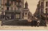 CPA 26 ROMANS-SUR-ISÈRE - Rue Jacquemart - (Café Des Négociants) - 1918 - TBE - Romans Sur Isere
