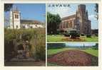 81 - LAVAUR : L'église Le Pech, La Cathédrale St Alain, Le Jardin Bressolles. Edit. Larrey (circulée) - Lavaur