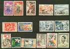 CAMEROUN 1954  N° 297/311 = 15 Valeurs Oblitérés - Used Stamps