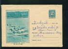 Uba Bulgaria PSE Stationery 1962 DOSO WATER Jet Ski Powerboating  Voluntary Organization Participation In 6047 - Jetski