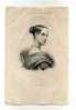 - PORTRAIT DE Mlle RACHEL . LITHO DU XIXe S. - Litografia