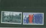 3S0102 Norden Aalborg Thisted Port Bateau Pont  872 à 873 Danemark 1986 Neuf ** - Unused Stamps