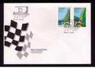 Sports Automobile Cars Rallye Rally Madeira Island Racing Race Special Pmk Fdc Lisboa 1984 Landscape Portugal Gc408 - Auto's