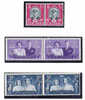 SOUTH AFRICA, 1947, MI 181-186 YT 160-167 MH *  PAIRE PAAR - Other & Unclassified