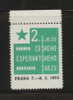 PRAGUE 1976 2ND CZECH ESPERANTO CONGRESS LABEL NHM - Esperánto