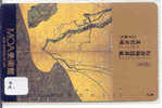MOA Telecarte JAPON (2) JAPAN PEINTURE PAINTING SCHILDERIJ MAHLEREI - Peinture