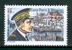 SAINT-PIERRE-ET-MIQUELON,   1992, N° 558** (Yvert Et Tellier), Hommage à L´Amiral Muselier - Nuevos