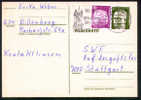 Bundesrepublik Deutschland Ganzsachen Postkarten Mi.-Nr. P 102 + Zusfr 847, Mit Poststempel Gebraucht  (4) - Autres & Non Classés
