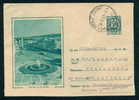 Uba Bulgaria PSE Stationery 1962 Town View VARNA , BUSSES , FOUNTAIN  /KL6 Coat Of Arms /5636 - Bus