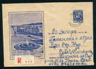 Uba Bulgaria PSE Stationery 1962 Town View VARNA , BUSSES , FOUNTAIN  /KL6 Coat Of Arms /5641 - Busses