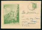 Uba Bulgaria PSE Stationery 1962 Mountain RILA - PARTISANSKA POLYANA , BUSSES BUS  /KL6 Coat Of Arms /5479 - Busses