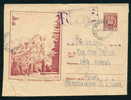 Uba Bulgaria PSE Stationery 1962 Mountain RILA - PARTISANSKA POLYANA , BUSSES BUS  /KL6 Coat Of Arms /5482 - Busses