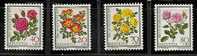 FLORA - ROSES - SWITZERLAND - POUR LA JEUNESSE 1977 Surtax Stamps - Yvert # 1042/5 - VF USED - Complete Set - Roses