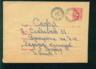 Uba Bulgaria PSE Stationery 1962 STANDARD Red RARE SEAL POSTMAN (  # 36 - I Shift  - SOFIA C )  /KL6 Coat Of Arms /3285 - Covers