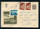 Uba Bulgaria PSE Stationery 1963 Varna GOLDEN SANDS Stamp COW MILKMAID , MOUNTAIN RILA /KL6 Coat Of Arms /6140 - Hoftiere