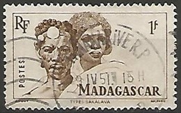 MADAGASCAR N° 306 OBLITERE - Usati