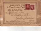 Old England Letter Card - Carte-lettre Ancienne De Glasgow - Wigtownshire