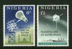 Nigeria ** N° 139/140 - Exploration De L´espace - Nigeria (1961-...)