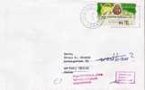 Ep312/ Tennisclub Barcelona, 100 Jahre, ATM, Returbrief (Automatenmrke) - Briefe U. Dokumente