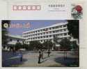 Basketball Game,China 2001 Zhejiang Shuren University Advertising Postal Stationery Card - Basketball