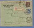 285+321 Op Aangetekende Brief Met Stempel CHAUDFONTAINE - 1931-1934 Kepi