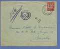 762 Op Brief Met Stempel ROESELARE, Getaxeerd (taxe) TX 42 Met Stempel BRUSSEL - 1948 Export