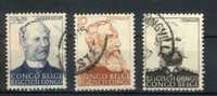 CONGO BELGE YT 275/276/301 Ob - Used Stamps
