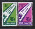 PD206 - SURINAME ,  Serie Yvert 618/619  *** - Suriname ... - 1975