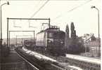 FARCIENNES  :   SNCB  -   LIGNE  130   -     LOCOMOTIVE  ELECTRIQUE    TYPE 29 - Farciennes