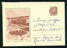 Uba Bulgaria PSE Stationery 1966 Varna SQUARE , BUSSES FOUNTAIN BUILDING / Coat Of Arms /5244 - Busses
