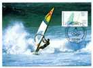 VOILE / SPORT / PLANCHE A VOILE  / CARTE MAXIMUM ALLEMAGNE - Voile