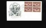 American Chemical Society - Block Of 4 Stamps 1951 - 1951-1960